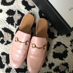 Gucci Princetown Loafer Mule Pink Size 40